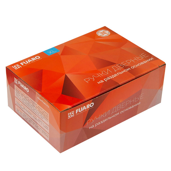 Ручка Fuaro (Фуаро) раздельная K.XL62.TOR (TOR XL) CP-8 хром 