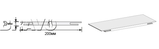 Добор Телескоп 2070*200*10 