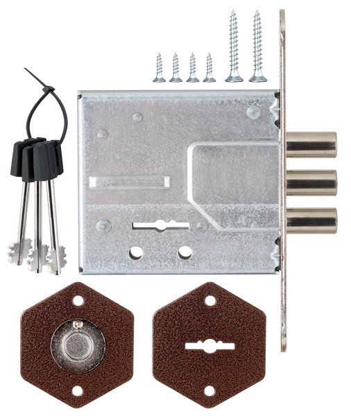 Замок Sam (Сам) врезной сувальдный ЗВ8-8У/13 (без отв. планки), 3 кл. /79900/ Замок Sam (Сам) врезной сувальдный ЗВ8-8У/13 (без отв. планки), 3 кл. /79900/