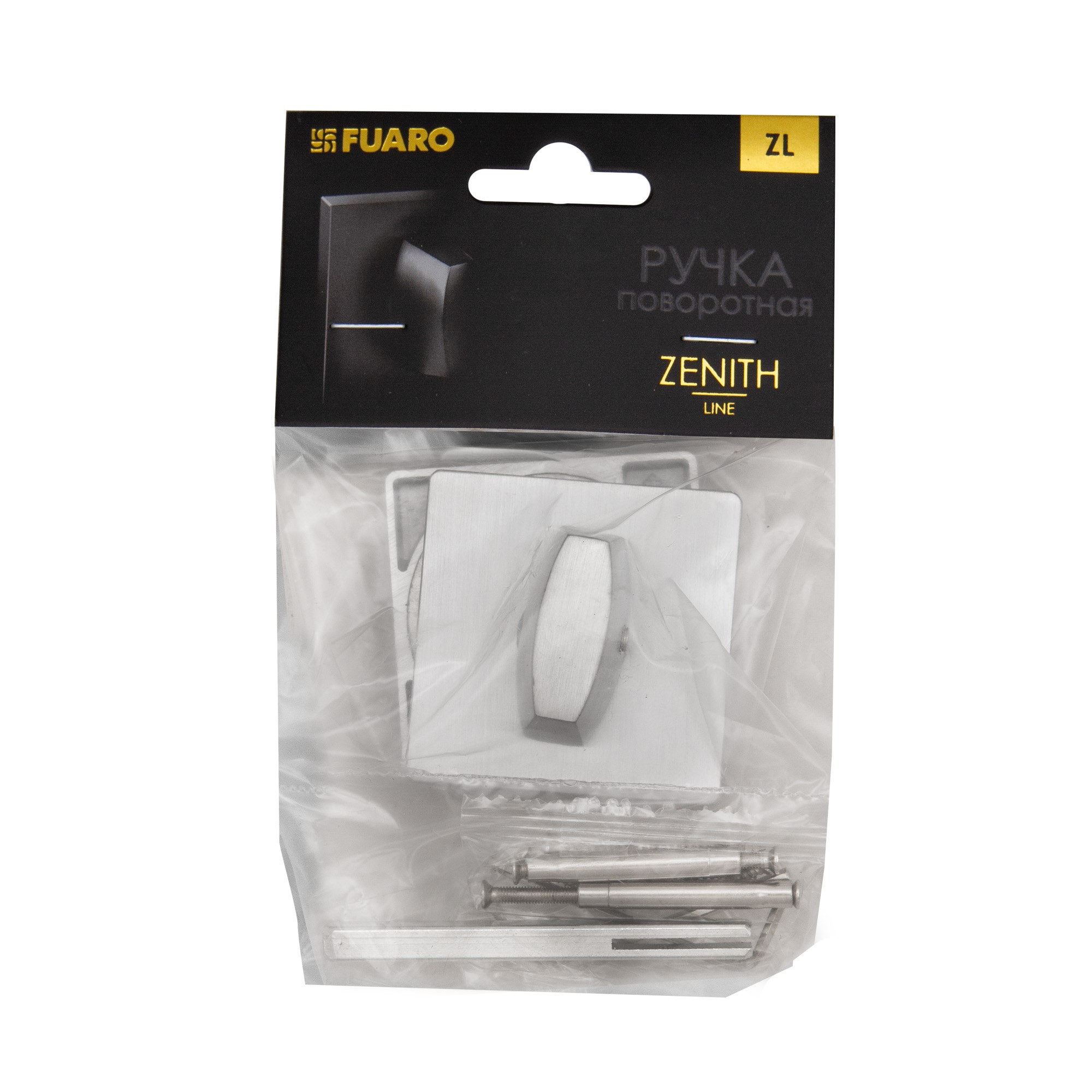 Ручка Fuaro (Фуаро) поворотная BK6.K.ZL52 SSC-16 сатинированный хром Ручка Fuaro (Фуаро) поворотная BK6.K.ZL52 SSC-16 сатинированный хром