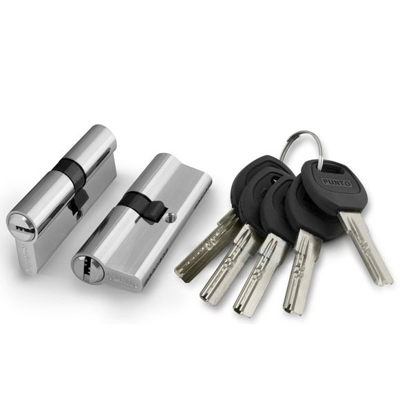 Цилиндровый Punto (Пунто) механизм (A200/80) A2000Key80(30+10+40) SN никель 