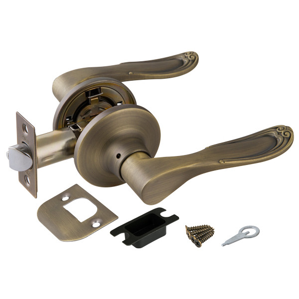 Ручка Punto (Пунто) защелка DK630 MAB-PS (6030 MAB-P) (без фик.) мат.бронза Ручка Punto (Пунто) защелка DK630 MAB-PS (6030 MAB-P) (без фик.) мат.бронза