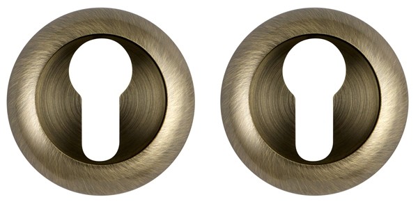 Накладка Ajax (Аякс) под цилиндр ET.R.JR54 (ET JR) ABG-6 зелёная бронза 