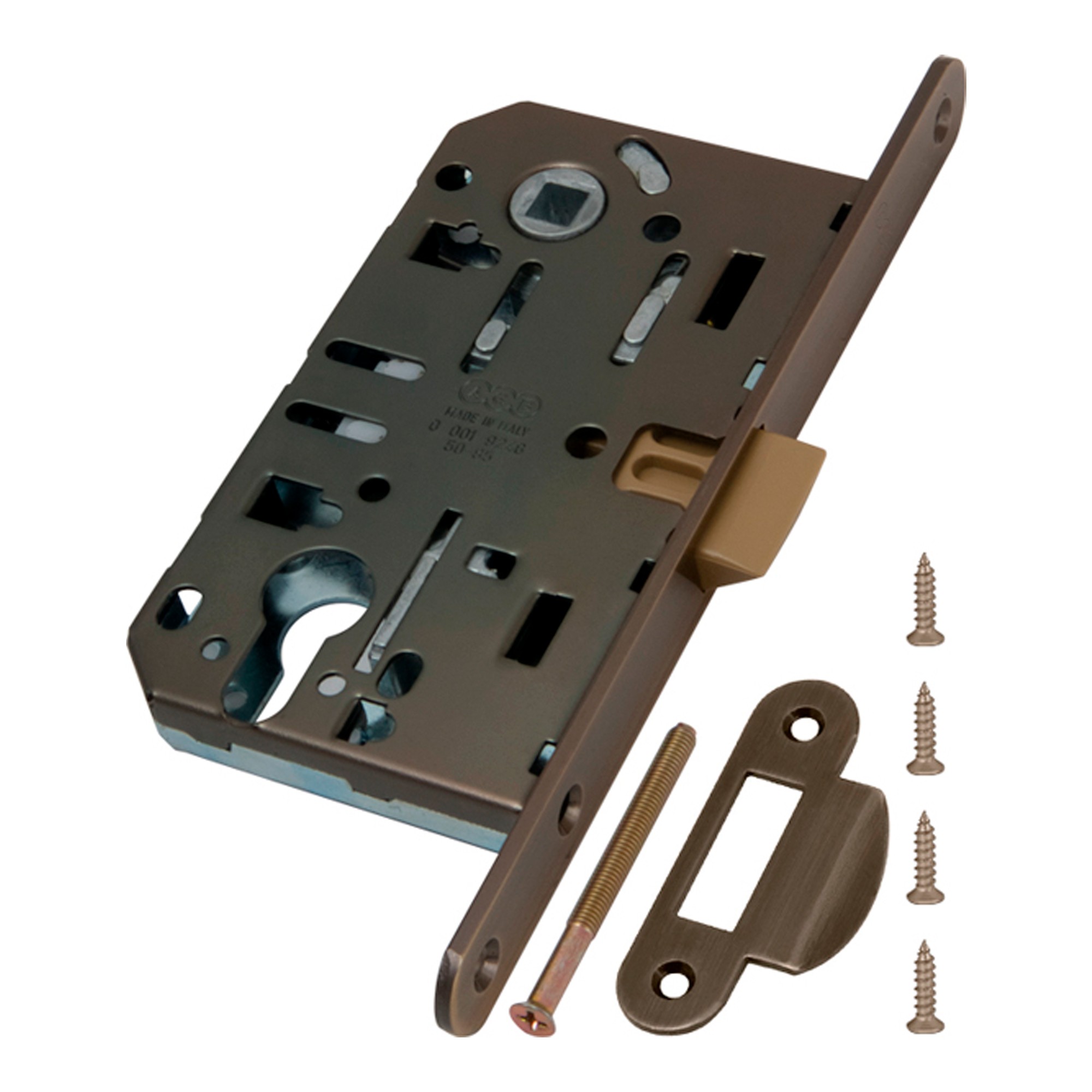 Корпус замка AGB (АГБ) под цил. MEDIANA EVOLUTION B01103.50.12.567 с отв. планкой B01000.13 (ант бронза) Корпус замка AGB (АГБ) под цил. MEDIANA EVOLUTION B01103.50.12.567 с отв. планкой B01000.13 (ант бронза)