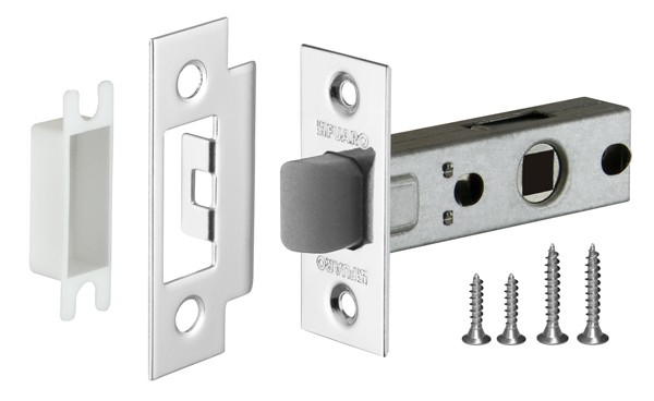 Защелка Fuaro (Фуаро) врезная PLASTP12-45-25 (P12-45) CP хром 