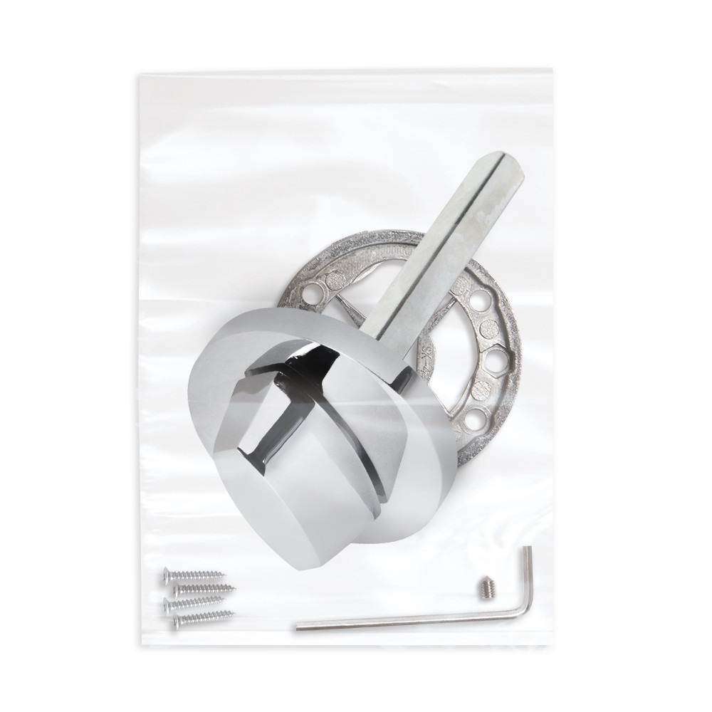 Ручка Fuaro (Фуаро) поворотная BKW8x75.R.RLR52 CP-8 хром 