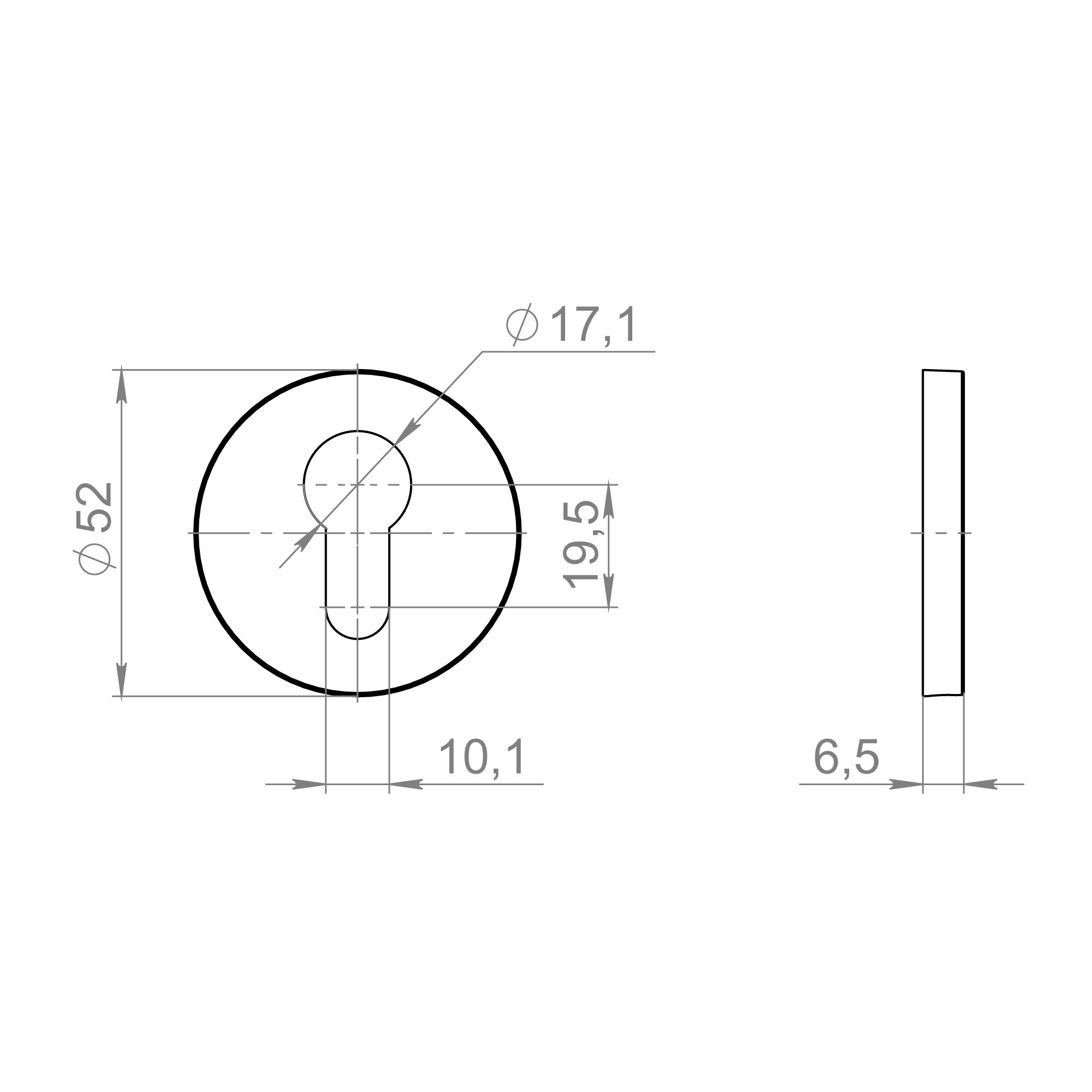 Накладка Fuaro (Фуаро) на цилиндр ET.R.ZLR52 BL-24 черный Накладка Fuaro (Фуаро) на цилиндр ET.R.ZLR52 BL-24 черный