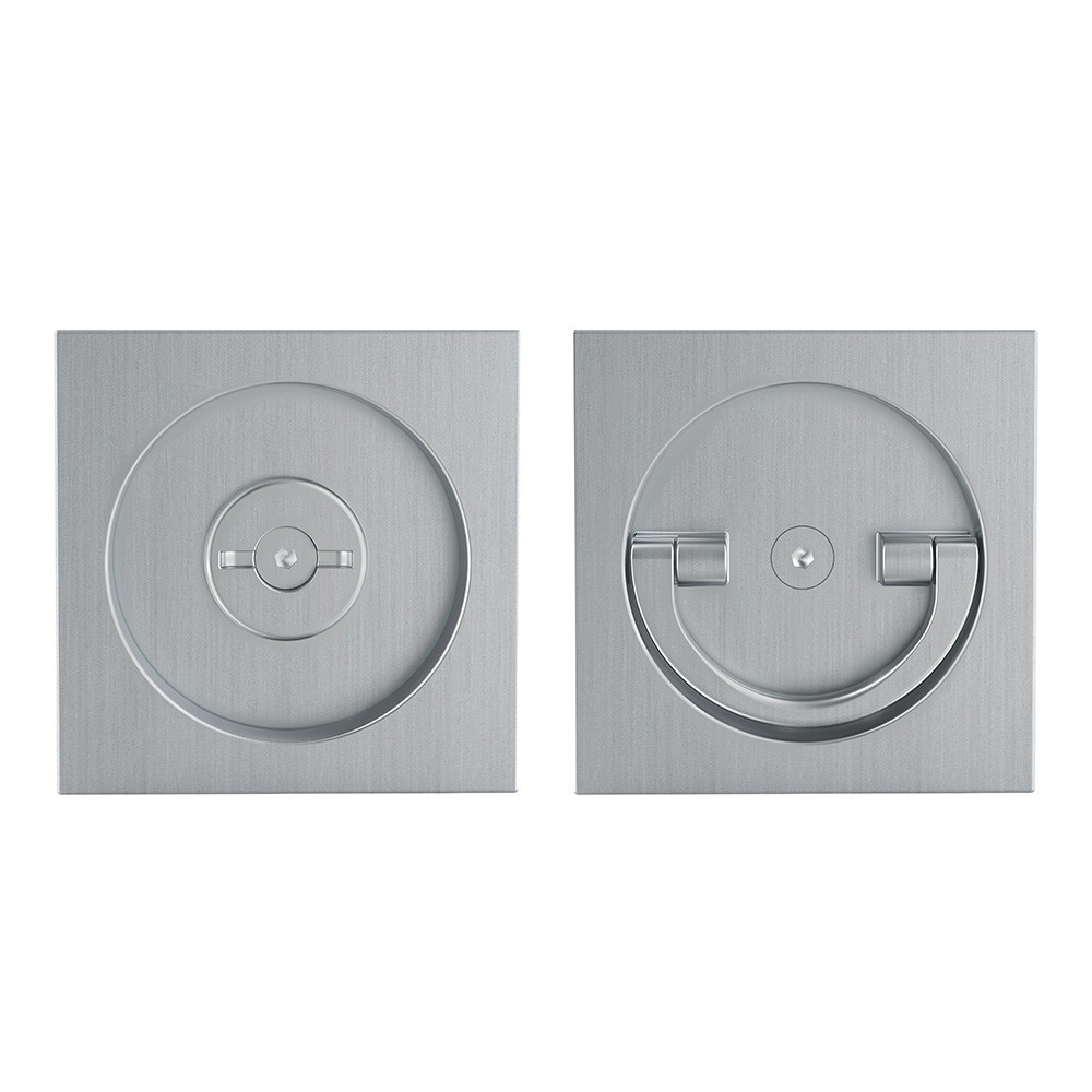 Ручка поворотная Armadillo (Армадилло) для раздвижных дверей SH.QUADRO55.BK8 MWSC-33 итальянский тисненый 