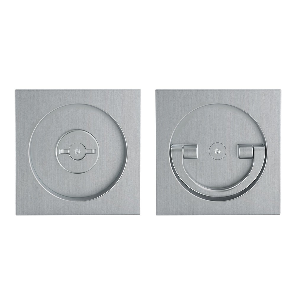 Ручка поворотная Armadillo (Армадилло) для раздвижных дверей SH.QUADRO55.BK8 MWSC-33 итальянский тисненый 