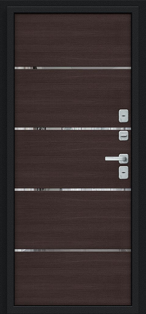 Thermo Лайн/BChrome Букле черное/Wenge Melinga Thermo Лайн/BChrome Букле черное/Wenge Melinga