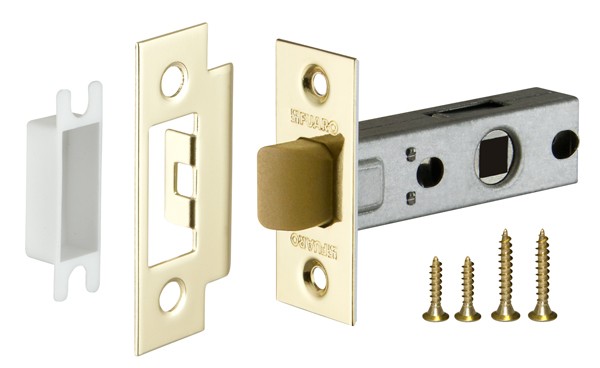 Защелка Fuaro (Фуаро) врезная PLASTP12-45-25 GP золото 