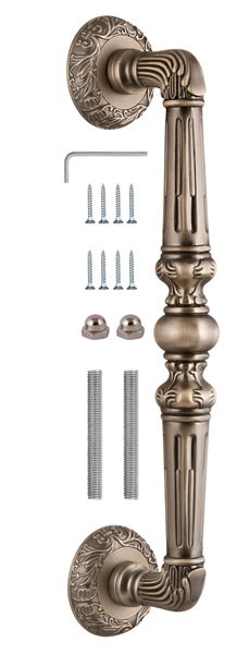 Ручка-скоба Fuaro (Фуаро) PULL.SM250.PALAZZO MAB-6 (PALAZZO PULL SM) темная бронза Ручка-скоба Fuaro (Фуаро) PULL.SM250.PALAZZO MAB-6 (PALAZZO PULL SM) темная бронза