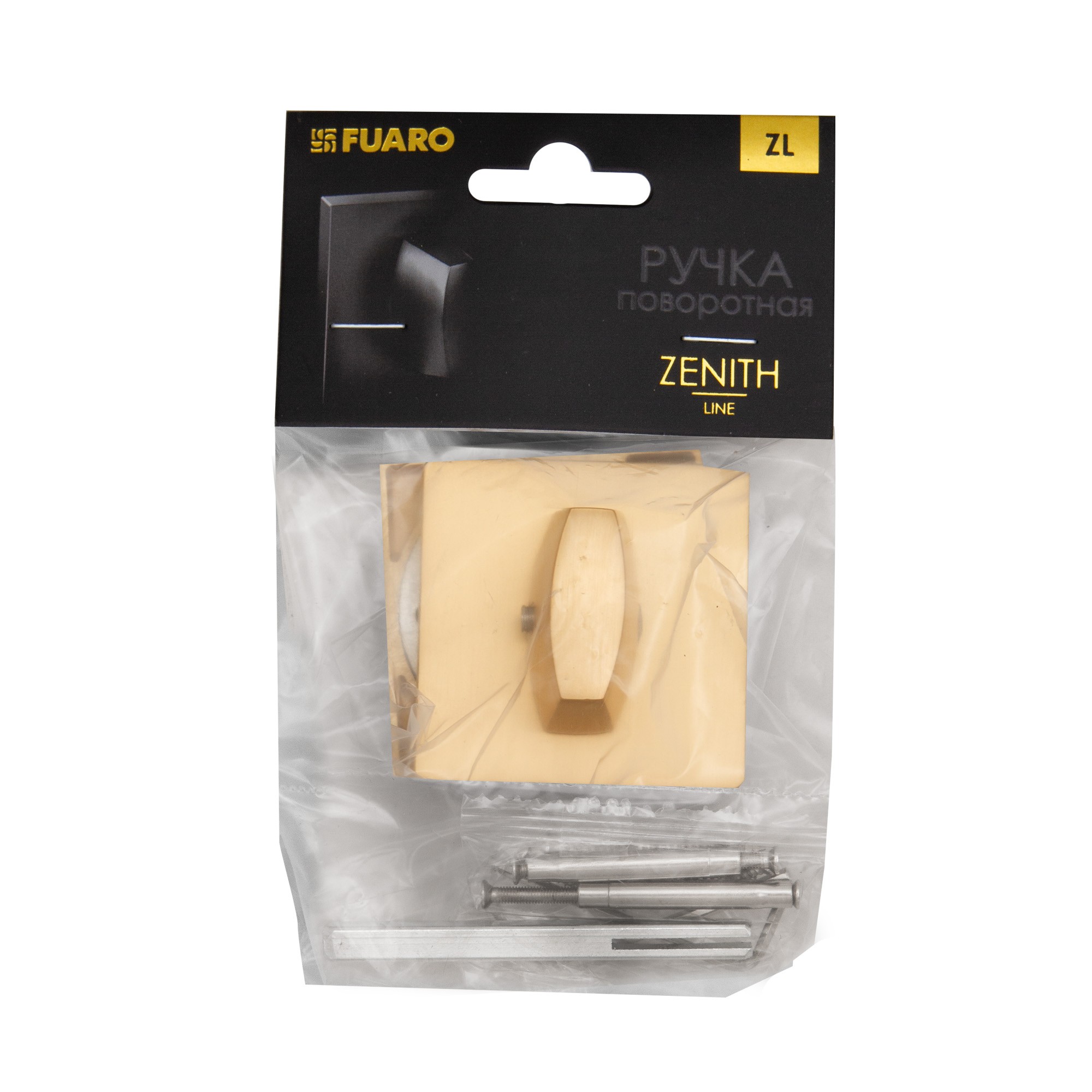 Ручка Fuaro (Фуаро) поворотная BK6.K.ZL52 SSG-39 сатинированное золото Ручка Fuaro (Фуаро) поворотная BK6.K.ZL52 SSG-39 сатинированное золото