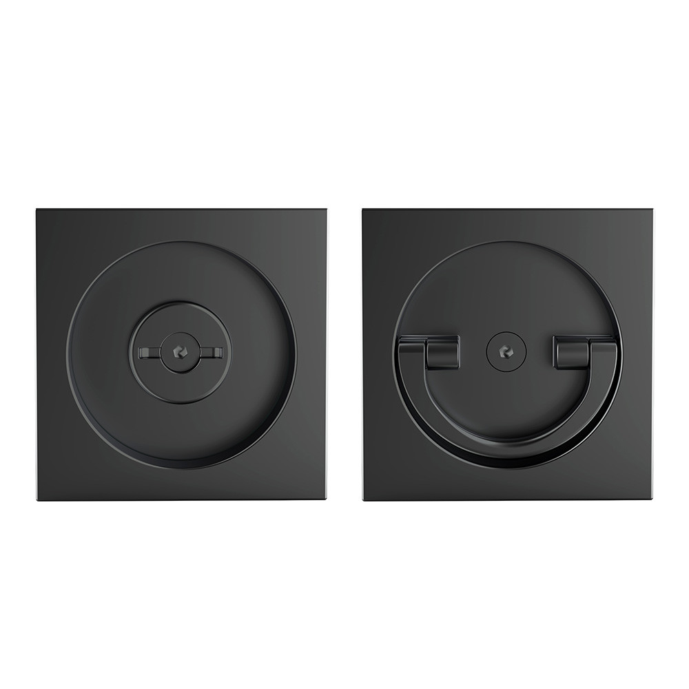 Ручка поворотная Armadillo (Армадилло) для раздвижных дверей SH.QUADRO55.BK8 BL-26 черный Ручка поворотная Armadillo (Армадилло) для раздвижных дверей SH.QUADRO55.BK8 BL-26 черный