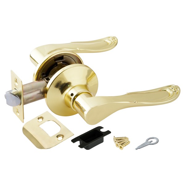 Ручка Punto (Пунто) защелка DK630 PB-PS (6030 PB-P) (без фик.) золото 