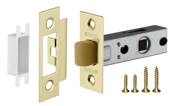 Защелка Fuaro (Фуаро) врезная PLASTP12-45-25 SG матовое золото 