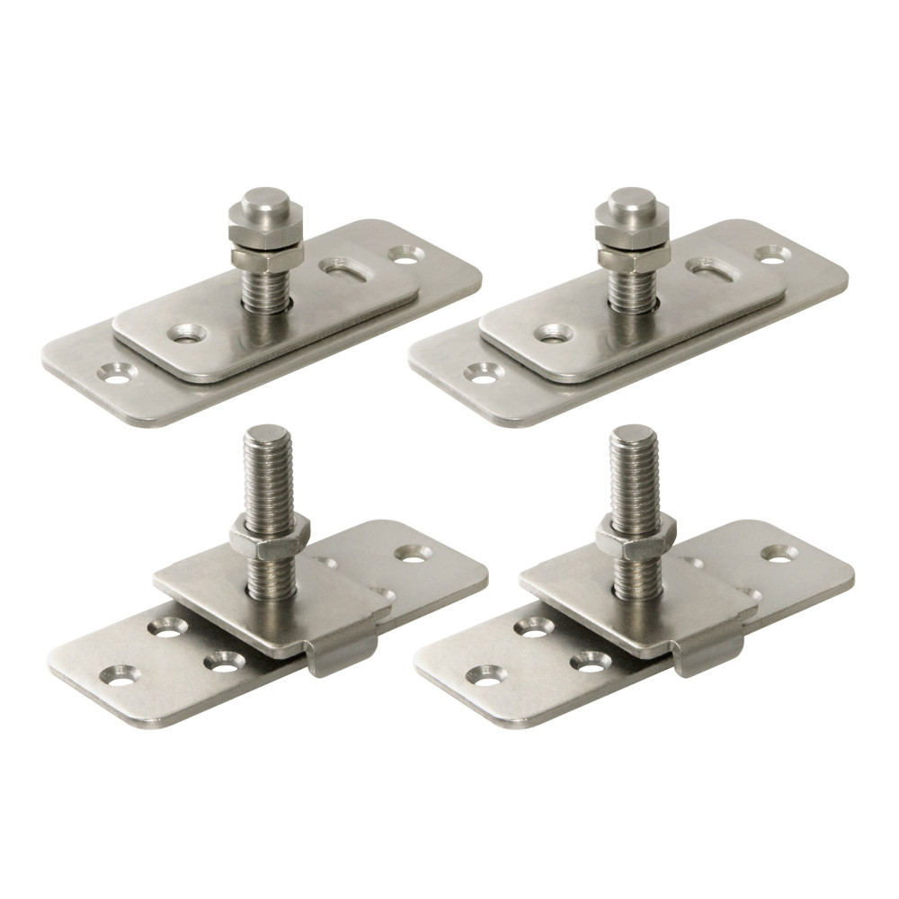 Комплект Armadillo (Армадилло) монтажных пластин SLD.Comfort-PRO/telescope.static door plates 