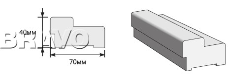 Коробка 2060*70*40 
