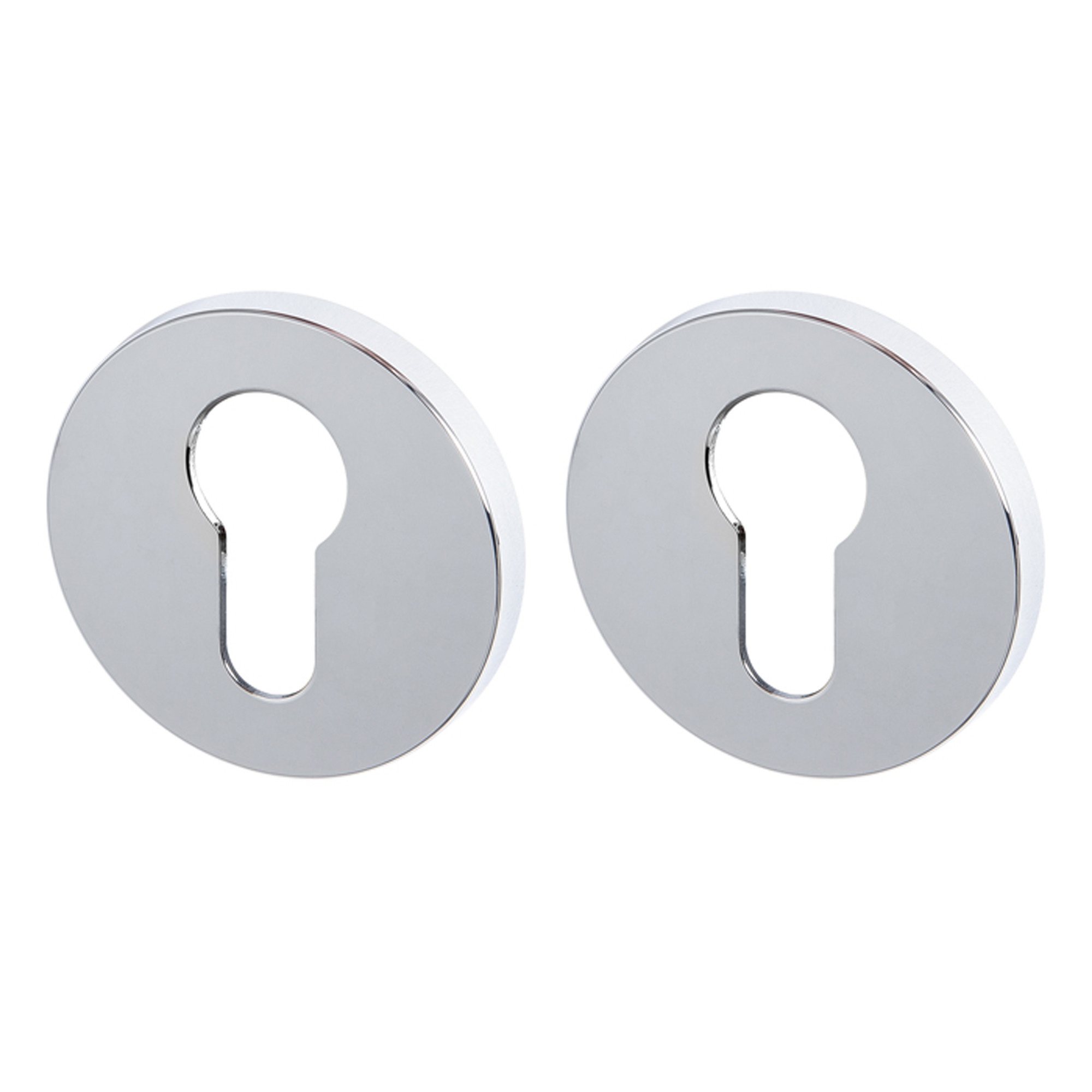 Накладка Armadillo (Армадилло) под цилиндр ET.R.URS52 (ET URS) CP-8 хром 