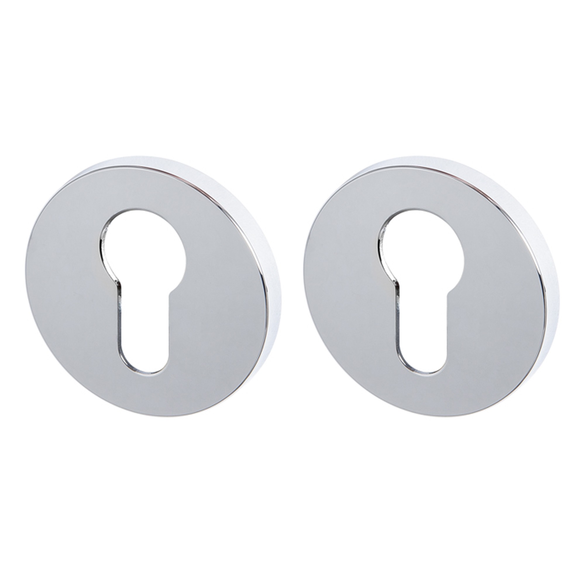 Накладка Armadillo (Армадилло) под цилиндр ET.R.URS52 (ET URS) CP-8 хром 