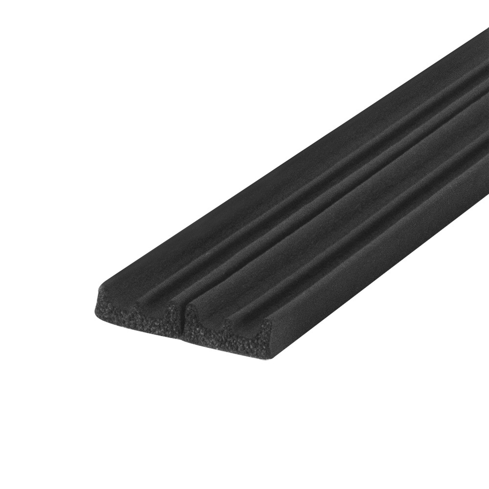 Уплотнитель Fuaro (Фуаро) самоклеящийся ADH/E-9x4mm BLACK черный 150m 