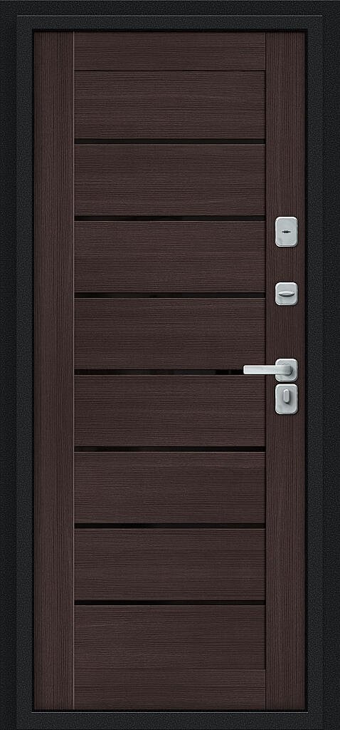 Thermo Техно Д2/BChrome Букле черное/Wenge Melinga