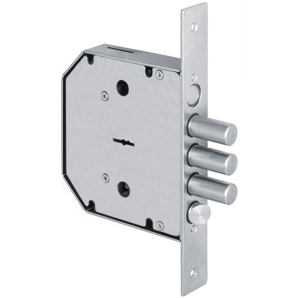 Замок Class (Класс) врезной сувальдный с задвижкой и защёлкой GS-SМ 012 (правый), 5 кл. Замок Class (Класс) врезной сувальдный с задвижкой и защёлкой GS-SМ 012 (правый), 5 кл.