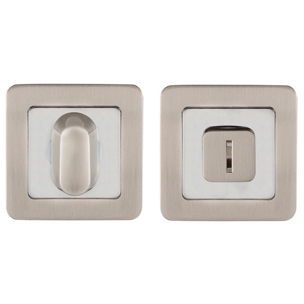 Ручка Punto (Пунто) поворотная BK6.K.QR52 (BK6 QR) SN/CP-3 матовый никель/хром 