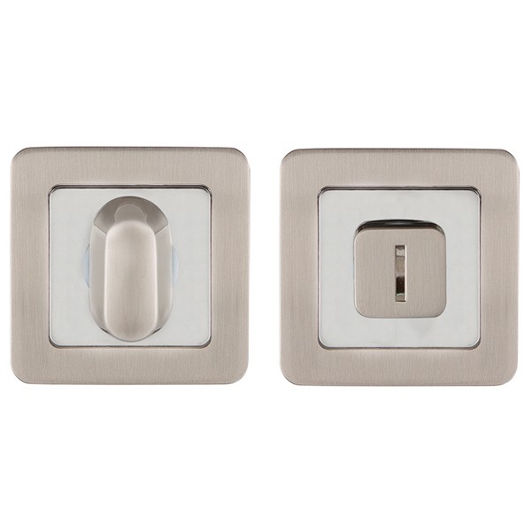 Ручка Punto (Пунто) поворотная BK6.K.QR52 (BK6 QR) SN/CP-3 матовый никель/хром 