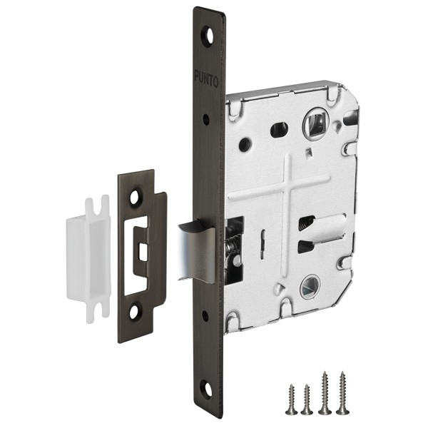 Защелка Punto (Пунто) врезная METL72-50 ( L72-50) GR графит 