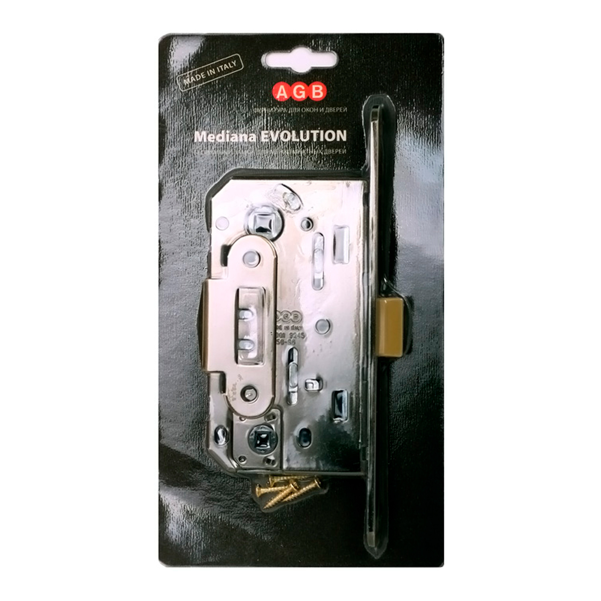 B01102.50.34.567 AGB (АГБ) Защелка врезная WC (матовый хром) MEDIANA EV. (инд.упак+B01000.13) B01102.50.34.567 AGB (АГБ) Защелка врезная WC (матовый хром) MEDIANA EV. (инд.упак+B01000.13)