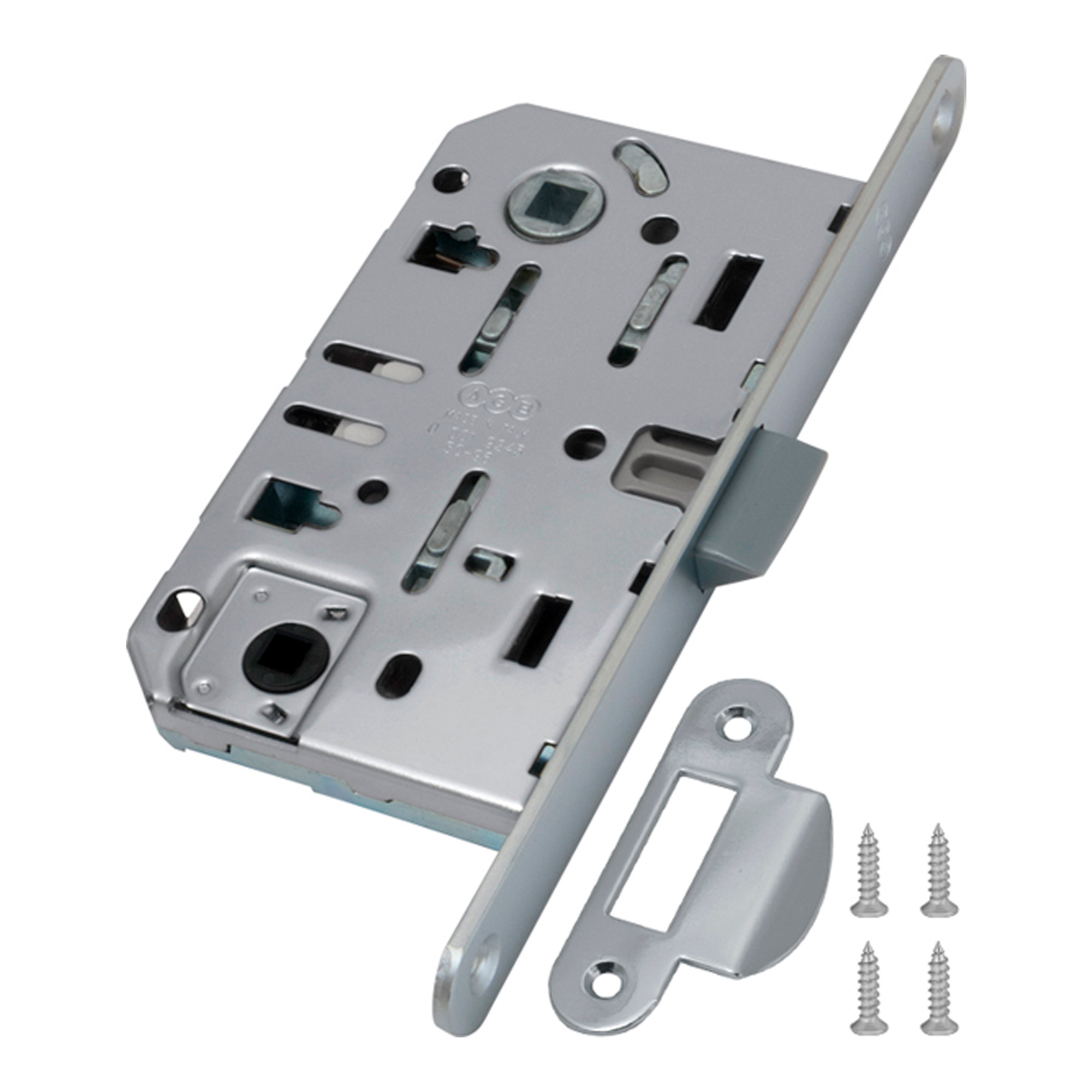 B01102.50.34.567 AGB (АГБ) Защелка врезная WC (матовый хром) MEDIANA EV. (инд.упак+B01000.13) B01102.50.34.567 AGB (АГБ) Защелка врезная WC (матовый хром) MEDIANA EV. (инд.упак+B01000.13)