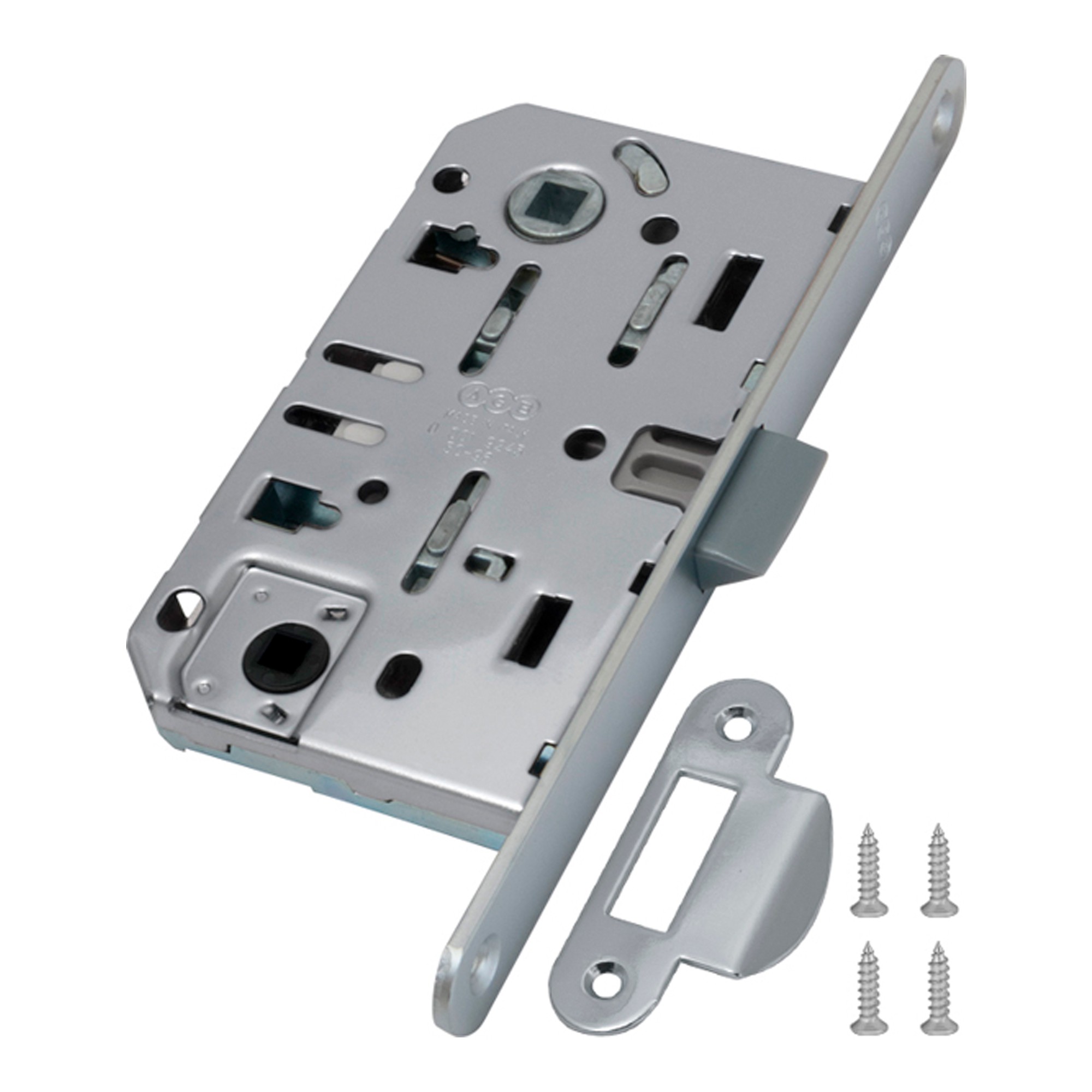 B01102.50.34.567 AGB (АГБ) Защелка врезная WC (матовый хром) MEDIANA EV. (инд.упак+B01000.13) B01102.50.34.567 AGB (АГБ) Защелка врезная WC (матовый хром) MEDIANA EV. (инд.упак+B01000.13)