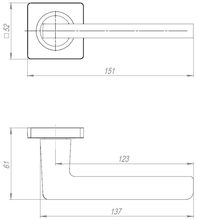 Ручка Ajax (Аякс) раздельная K.JK51.IND TESTA BL-24 черный (белая коробка) Ручка Ajax (Аякс) раздельная K.JK51.IND TESTA BL-24 черный (белая коробка)