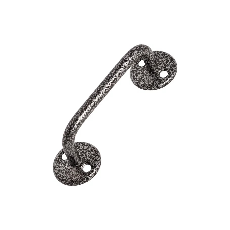 Ручка-скоба РС-80-3 пол. серебро (пакет)