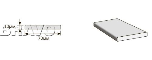 Наличник 2100*70*10 