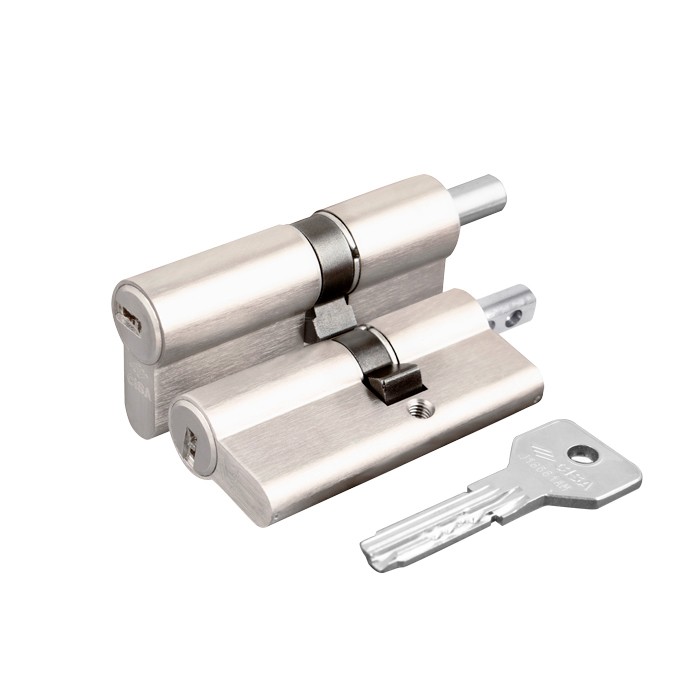 Цилиндровый механизм Cisa (Чиза) под вертушку ASIX OE302-19.12 (80 мм/30+10+40), НИКЕЛЬ Цилиндровый механизм Cisa (Чиза) под вертушку ASIX OE302-19.12 (80 мм/30+10+40), НИКЕЛЬ