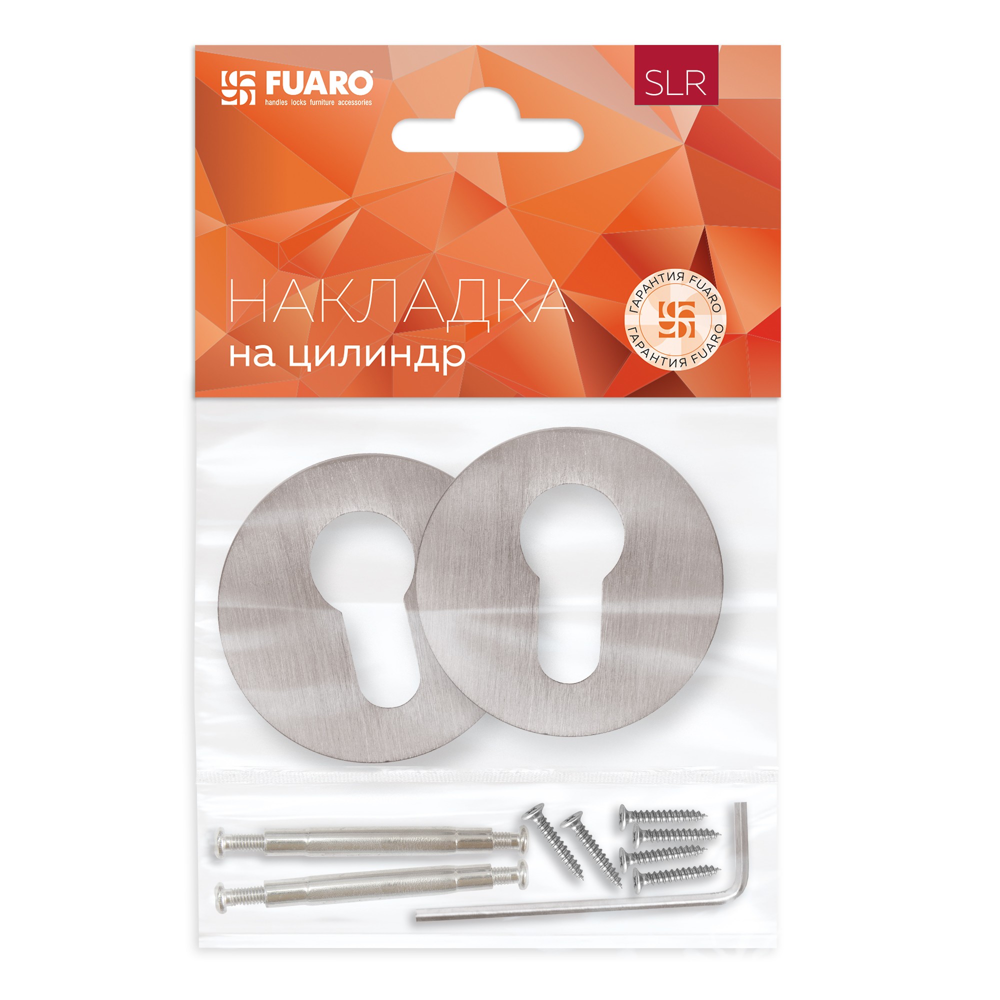 Накладка Fuaro (Фуаро) на цилиндр ET.R.SLR52 GM оружейная сталь Накладка Fuaro (Фуаро) на цилиндр ET.R.SLR52 GM оружейная сталь