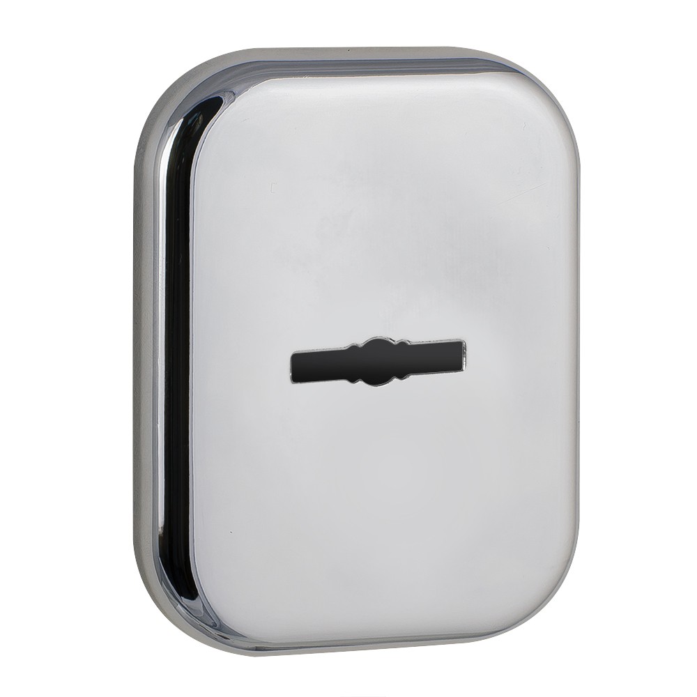 Накладка Fuaro (Фуаро) на сувальдный замок ESC.S-auto.TRD/K.486-S с автомат. шторками CP-8 хром (1шт.) 