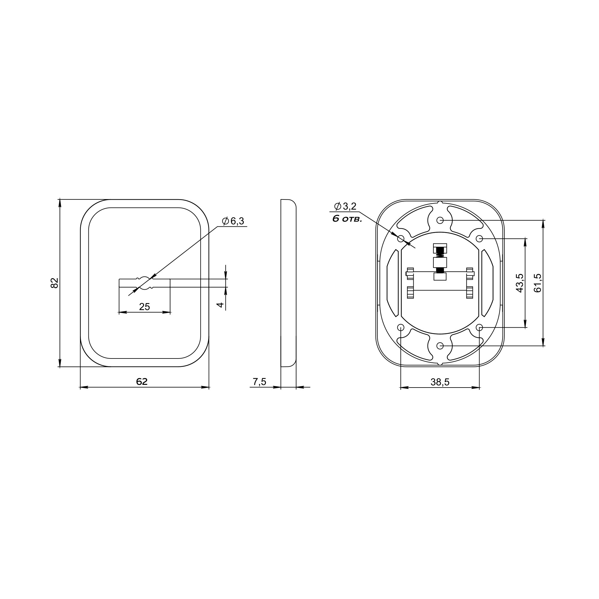 Накладка Fuaro (Фуаро) на сувальдный замок ESC.S-auto.TRD/K.486-S с автомат. шторками CP-8 хром (1шт.) 