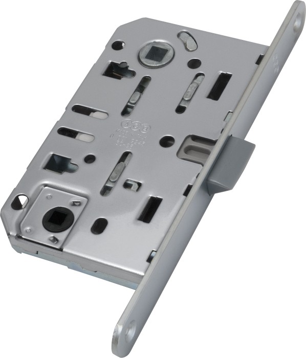 B01102.50.34 AGB (АГБ) Защелка врезная WC (матовый хром) MEDIANA EVOLUTION B01102.50.34 AGB (АГБ) Защелка врезная WC (матовый хром) MEDIANA EVOLUTION