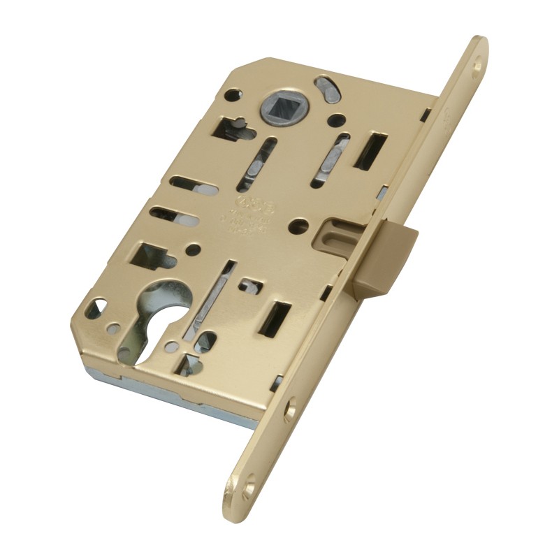 Корпус замка AGB (АГБ) под цилиндр MEDIANA EVOLUTION B01103.50.03.567 с отв. планкой B01000.13 (латунь) Корпус замка AGB (АГБ) под цилиндр MEDIANA EVOLUTION B01103.50.03.567 с отв. планкой B01000.13 (латунь)