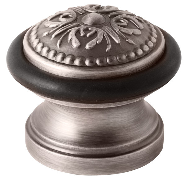 Упор Fuaro (Фуаро) дверной напольный STOPPER/SM01 (DS SM01) AS-3 античное серебро 