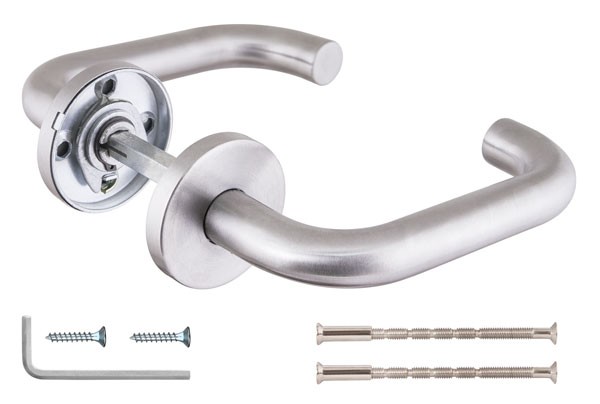 Ручка Fuaro (Фуаро) раздельная R.DSS304-0203/19 (квадрат 8х110 мм) INOX 304 