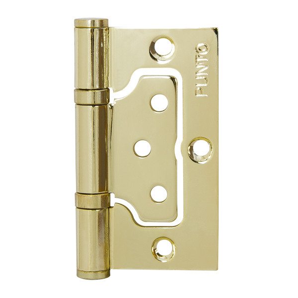 Петля Punto (Пунто) универсальная без врезки IN3200W PB (200-2B 75x2,5) латунь 