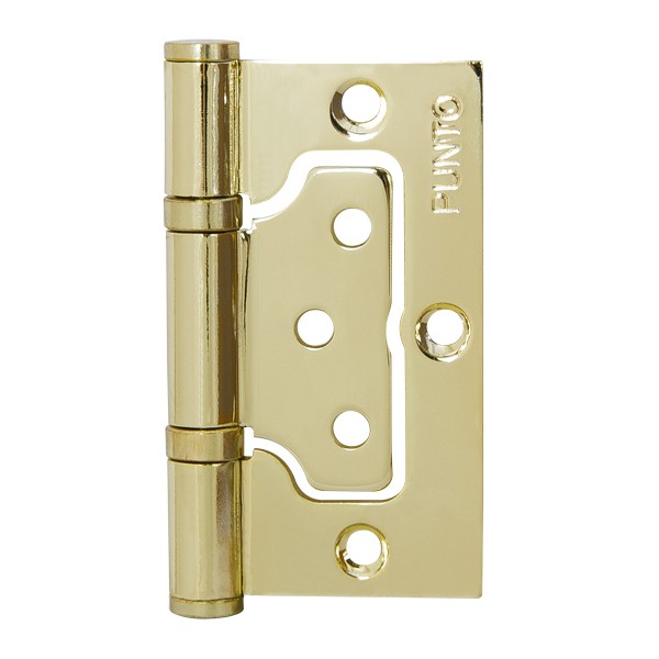 Петля Punto (Пунто) универсальная без врезки IN3200W PB (200-2B 75x2,5) латунь 