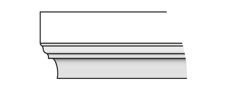 Карниз Тип-8 80 см 