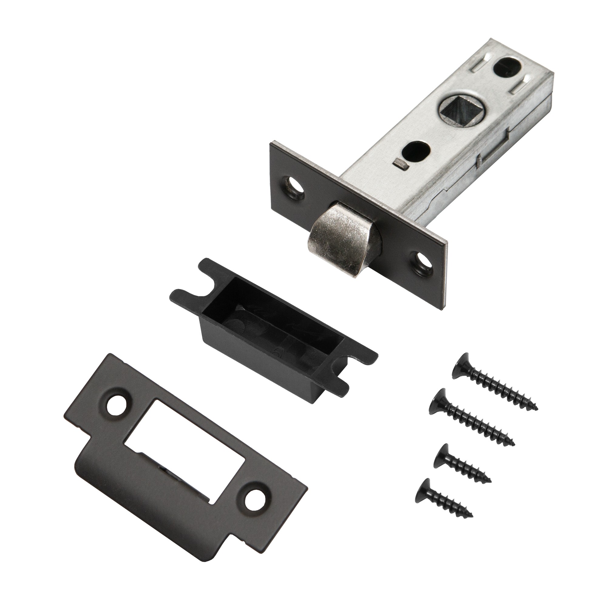 Защелка Ajax (Аякс) врезная METLM45-8 BL черный Защелка Ajax (Аякс) врезная METLM45-8 BL черный