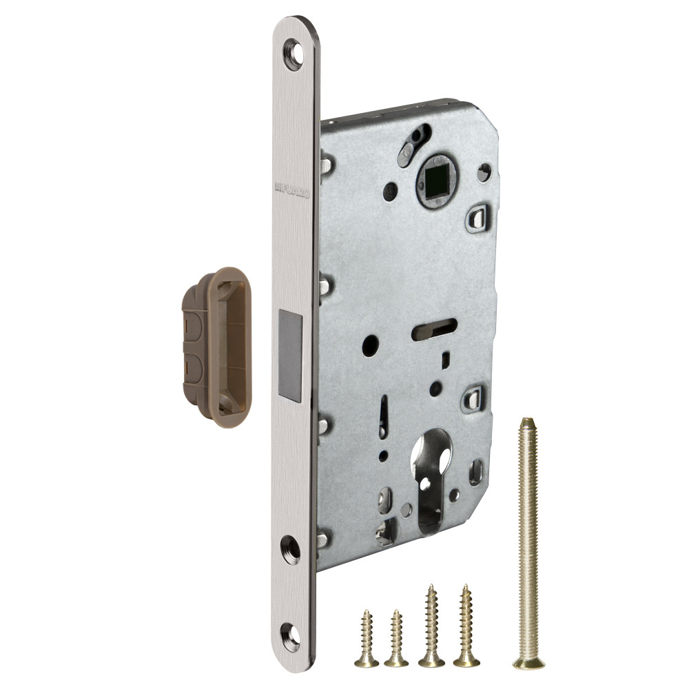 Корпус Fuaro (Фуаро) врезного замка MAGNM85C-50 (M85C-50) SN мат.никель 
