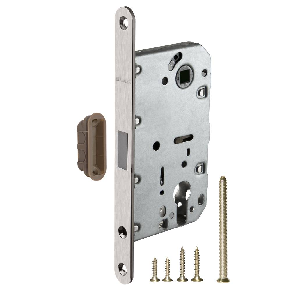 Корпус Fuaro (Фуаро) врезного замка MAGNM85C-50 (M85C-50) SN мат.никель 